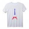 Eiffelturm Paris Frankreich Nationalflagge Souvenir T-Shirt - Lustiges Reisesouvenir & Geschenk für Fans und Liebhaber der Tricolore