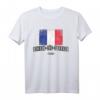 Behren-lès-Forbach Frankreich T-Shirt mit Flagge - Stadt-Flagge Drapeau Souvenir, klassisch geschnitten