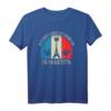 Bitte nicht stören ich träume von Frankreich - Vintage Paris Souvenir T-Shirt für Urlauber, Radfahrer, Segler & Wasserliebhaber
