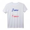 J'aime La France Ich liebe Paris Frankreich T-Shirt – Perfektes Souvenir für Frankreich- und Paris-Liebhaber, Touristen & Kulturfans