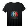 Damen T-Shirt mit France Motiv - Ich brauche keine Therapie, nur nach Frankreich reisen Souvenir V-Ausschnitt Retro Design