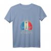 Damen T-Shirt mit France Motiv - Ich brauche keine Therapie, nur nach Frankreich reisen Souvenir V-Ausschnitt Retro Design