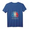 Damen T-Shirt mit France Motiv - Ich brauche keine Therapie, nur nach Frankreich reisen Souvenir V-Ausschnitt Retro Design