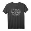 HapKoala T-Shirt mit Stränden von Lacanau Ocean, Aquitanien, Frankreich – Klassisch geschnitten, perfekt für Frankreich-Fans
