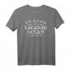 HapKoala T-Shirt mit Stränden von Lacanau Ocean, Aquitanien, Frankreich – Klassisch geschnitten, perfekt für Frankreich-Fans