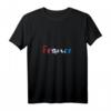 Damen T-Shirt mit Frankreich Flagge, Paris Liebe & Eiffelturm – Rot Weiß Blau Design für Frankreich-Fans & Romantiker