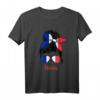 Frankreich Mädchen Französisch Mädchen Frau Flagge T-Shirt – Mode mit französischer Flagge für Mädchen und Frauen