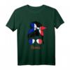 Frankreich Mädchen Französisch Mädchen Frau Flagge T-Shirt – Mode mit französischer Flagge für Mädchen und Frauen