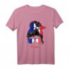 Frankreich Mädchen Französisch Mädchen Frau Flagge T-Shirt – Mode mit französischer Flagge für Mädchen und Frauen