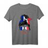 Frankreich Mädchen Französisch Mädchen Frau Flagge T-Shirt – Mode mit französischer Flagge für Mädchen und Frauen