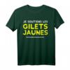 Gelbwesten Frankreich Protest Gilets Jaunes Support T-Shirt - Unterstütze soziale Gerechtigkeit mit politischem Statement