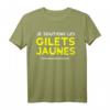 Gelbwesten Frankreich Protest Gilets Jaunes Support T-Shirt - Unterstütze soziale Gerechtigkeit mit politischem Statement