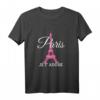 Paris Je T'adore Frankreich Rosa Eiffelturm Souvenir Geschenk T-Shirt – Perfekt für Frankreich- und Paris-Liebhaber