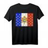 Flagge Napoleon Bonaparte Frankreich T-Shirt – Stolz auf Frankreich, Souvenir & Fanartikel