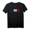 FRANKREICH Flagge T-Shirt für Damen, Herren & Kinder – Klassisch geschnitten, doppelt genähter Saum
