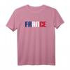 FRANKREICH Flagge T-Shirt für Damen, Herren & Kinder – Klassisch geschnitten, doppelt genähter Saum