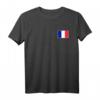Frankreich-Flagge im Vintage-Stil T-Shirt – Perfekt für Nationalfeiertag, Sportfans und Souvenir-Liebhaber