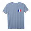 Frankreich-Flagge im Vintage-Stil T-Shirt – Perfekt für Nationalfeiertag, Sportfans und Souvenir-Liebhaber