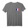 Frankreich-Flagge im Vintage-Stil T-Shirt – Perfekt für Nationalfeiertag, Sportfans und Souvenir-Liebhaber