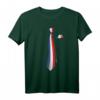 Frankreich Flagge Fake Krawatte T-Shirt – Patriotisches Geschenk für Franzosen zu Weihnachten, Geburtstag & Nationalfeiertag
