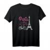 Paris Frankreich Eiffelturm Souvenir T-Shirt – Cooles Design mit französischem Spruch, perfektes Geschenk für Frankreich-Liebhaber und Paris-Fans