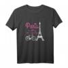 Paris Frankreich Eiffelturm Souvenir T-Shirt – Cooles Design mit französischem Spruch, perfektes Geschenk für Frankreich-Liebhaber und Paris-Fans