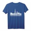 Paris Skyline Souvenir T-Shirt - Erinnern Sie sich an Ihre Paris-Reise mit stilvollem Stadtmotiv