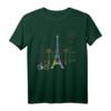 Eiffelturm Frauen Liebe Paris Frankreich T-Shirt - Klassisch geschnitten, perfekt für Paris-Liebhaber und Souvenir