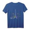 Eiffelturm Frauen Liebe Paris Frankreich T-Shirt - Klassisch geschnitten, perfekt für Paris-Liebhaber und Souvenir
