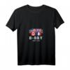 Damen WW2 D-Day Allied Landing in Frankreich T-Shirt mit V-Ausschnitt – Gedenk- und Jubiläumsgeschenk für Militärenthusiasten und Veteranen