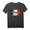 Paris Fashion Style T-Shirt mit Eiffelturm und Flagge – Perfektes Geschenk für Paris-Liebhaber, Fußballfans & Städtereisen