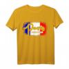 Paris Fashion Style T-Shirt mit Eiffelturm und Flagge – Perfektes Geschenk für Paris-Liebhaber, Fußballfans & Städtereisen