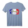 Paris Fashion Style T-Shirt mit Eiffelturm und Flagge – Perfektes Geschenk für Paris-Liebhaber, Fußballfans & Städtereisen