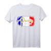 Paris Fashion Style T-Shirt mit Eiffelturm und Flagge – Perfektes Geschenk für Paris-Liebhaber, Fußballfans & Städtereisen