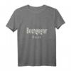 Damen Bourgogne Dijon Frankreich T-Shirt mit V-Ausschnitt – Perfektes Souvenir für Liebhaber der Region