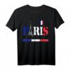 Eiffelturm, Frankreich, Flagge & Paris Skyline T-Shirt – Perfektes Souvenir & Geschenk für Frankreich- und Paris-Liebhaber