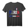Eiffelturm, Frankreich, Flagge & Paris Skyline T-Shirt – Perfektes Souvenir & Geschenk für Frankreich- und Paris-Liebhaber