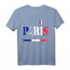 Eiffelturm, Frankreich, Flagge & Paris Skyline T-Shirt – Perfektes Souvenir & Geschenk für Frankreich- und Paris-Liebhaber