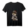 Damen Shiba Hund T-Shirt als Napoleon Bonaparte - Lustiges Tierdesign für Hundeliebhaber mit Humor