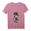 Damen Shiba Hund T-Shirt als Napoleon Bonaparte - Lustiges Tierdesign für Hundeliebhaber mit Humor