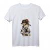 Damen Shiba Hund T-Shirt als Napoleon Bonaparte - Lustiges Tierdesign für Hundeliebhaber mit Humor