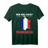 Frankreich Flagge T-Shirt – Mein Herz schlägt für Frankreich, perfektes Geschenk für Frankreich-Fans und Urlaubsliebhaber