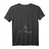 Damen T-Shirt mit Aufschrift 'I love Paris', Eiffelturm, Frankreich - Perfekt für Paris-Fans & Reiseliebhaber