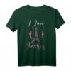 Ich Liebe Paris Eiffelturm T-Shirt – Perfekt für Paris-Urlaub, Touristen & Frankreich-Fans