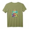 Bunter Eiffelturm von Paris - Frankreich T-Shirt mit lebendigem Design, perfekt als Geschenk für Paris- und Frankreich-Liebhaber