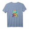 Bunter Eiffelturm von Paris - Frankreich T-Shirt mit lebendigem Design, perfekt als Geschenk für Paris- und Frankreich-Liebhaber