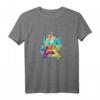 Bunter Eiffelturm von Paris - Frankreich T-Shirt mit lebendigem Design, perfekt als Geschenk für Paris- und Frankreich-Liebhaber