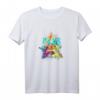 Bunter Eiffelturm von Paris - Frankreich T-Shirt mit lebendigem Design, perfekt als Geschenk für Paris- und Frankreich-Liebhaber