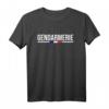Gendarmerie Frankreich Polizei Gendarme T-Shirt - Lustiges Kostüm für Halloween, Partys & Polizei-Enthusiasten