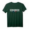 Gendarmerie Frankreich Polizei Gendarme T-Shirt - Lustiges Kostüm für Halloween, Partys & Polizei-Enthusiasten